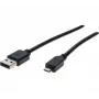 Hypertec 352453-HY USB-kaapeli USB 2.0 1 m USB A Micro-USB B musta