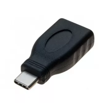 Adapteri Hypertec 532480-HY USB C - USB A musta