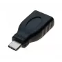 Adapteri Hypertec 532480-HY USB C - USB A musta