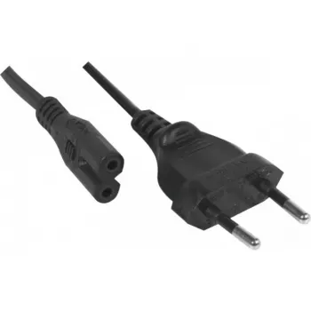 Hypertec 808312 musta 5 m C7-liitin CEE7/16