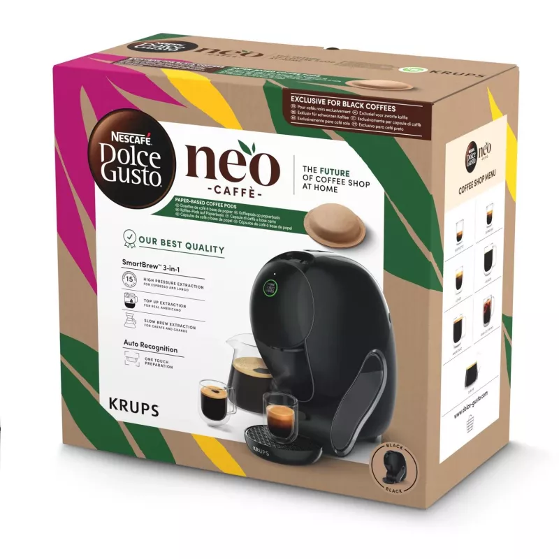 Krups NESCAFÉ DOLCE GUSTO NEO Caffè YY5677 puoliautomaattinen kapselikeitin