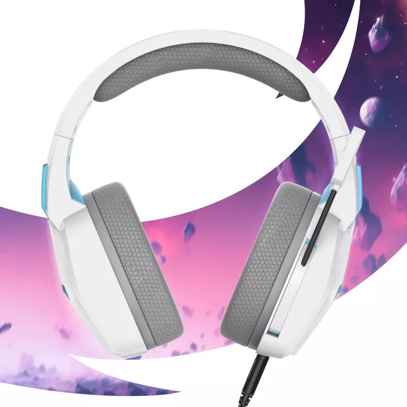 Oniverse -peliheadset Nebula - Arctic White (Multiplattform)