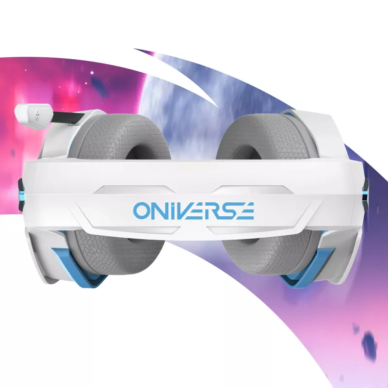 Oniverse -peliheadset Nebula - Arctic White (Multiplattform)