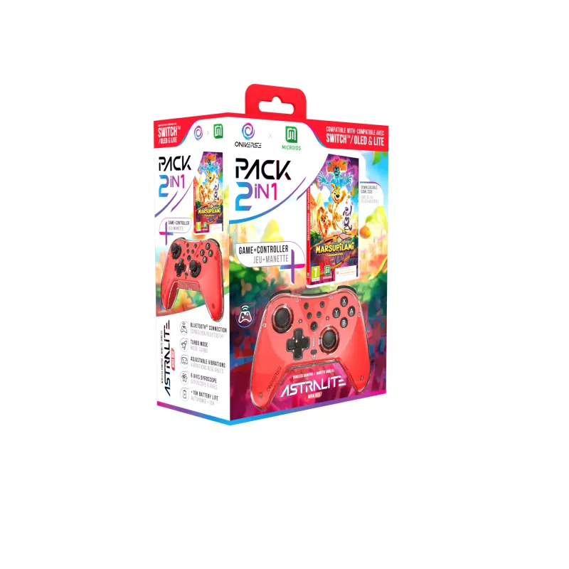 Oniverse Code in Box -paketti Marsupilami + ohjainyksikkö (Switch - PC - Mobile)