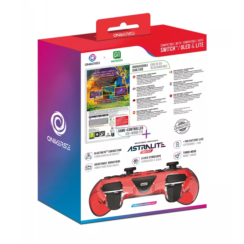 Oniverse Code in Box -paketti Marsupilami + ohjainyksikkö (Switch - PC - Mobile)