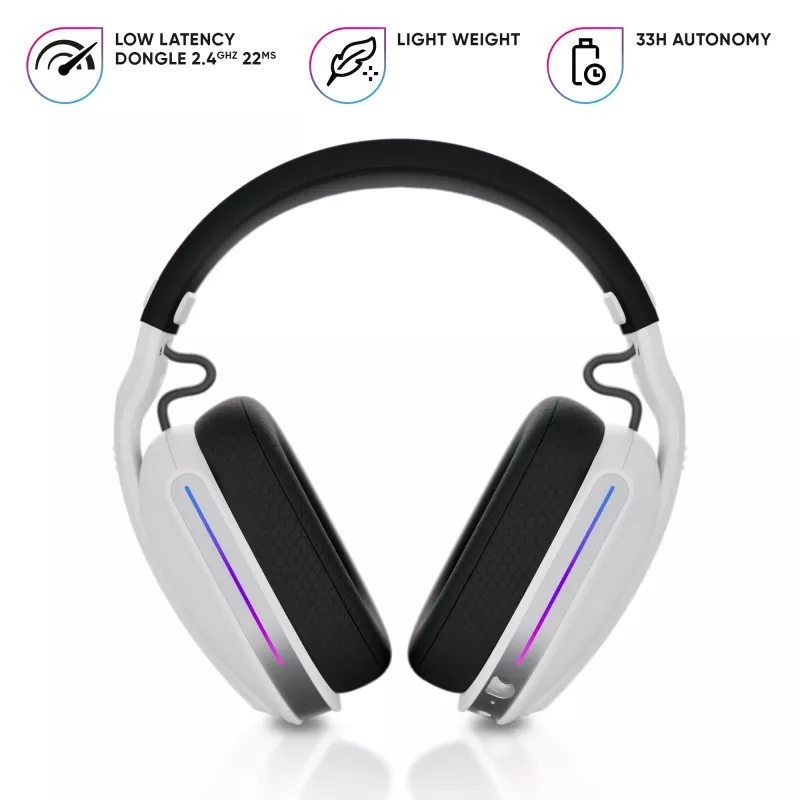 Oniverse langattomat pelikuulokkeet Polaris - Celestial White (Multiplatform)