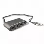 Steelplay Gamecube® -ohjainsovitin (Switch), Nintendo Switch, sovitin, musta, USB, johdollinen, 1 kpl