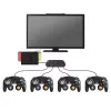 Steelplay Gamecube® -ohjainsovitin (Switch), Nintendo Switch, sovitin, musta, USB, johdollinen, 1 kpl