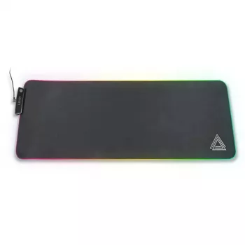 Lexip B10 – XL joustava hiirimatto mikroteksturoidulla pehmeällä pinnalla ja RGB-valaistuksella – 800 x 400 x 4 mm