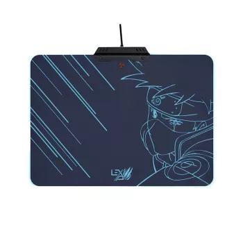 Lexip Kakashi ”Kamui” Naruto Shippuden -hiirimatto – jäykällä mikroteksturoidulla pinnalla ja RGB-valaistuksella