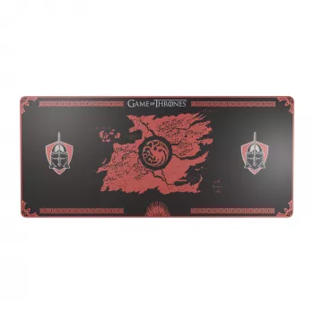 Lexip HBO Game of Thrones - Targaryen Edition -pelihiirimatto musta, punainen