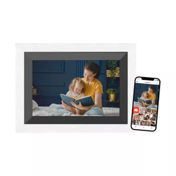 Braun DigiFrame 10B digitaalinen valokuvakehys musta, valkoinen 25,6 cm (10,1 tuumaa) kosketusnäyttö Wi-Fi