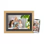 Braun DigiFrame 10B digitaalinen valokuvakehys musta, puu 25,6 cm (10,1 tuumaa) kosketusnäyttö Wi-Fi