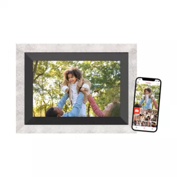 Braun DigiFrame 10B digitaalinen valokuvakehys musta, harmaa 25,6 cm (10,1″) kosketusnäyttö WLAN