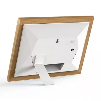 Braun DigiFrame 10W digitaalinen valokuvakehys valkoinen, puu 25,6 cm (10,1 tuumaa) kosketusnäyttö WLAN