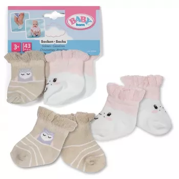 BABY born sukat lammas 2 paria 43cm nuken sukat