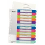 Esselte 1244-00-00 numerollinen välilehtirekisteri polypropeeni (PP) monivärinen