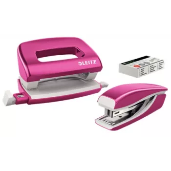 Leitz 55612023 nitoja Metallic, pinkki