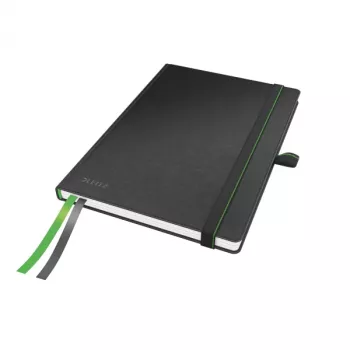 Leitz muistikirja Complete A5 ruudullinen 96 g 80 arkkia, musta, A5, 80 arkkia, 96 g/m², ruudullinen paperi, kovakantinen