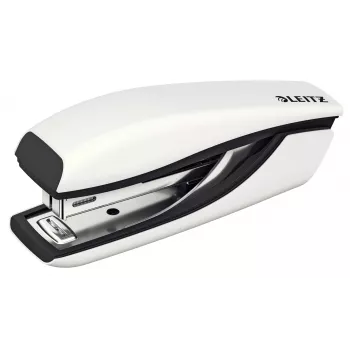 Leitz NeXXt WOW Metal mini-nitoja, 10 arkkia, musta, valkoinen, P2, metalli, 80 g/m², 3,5 cm