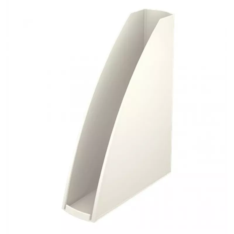 Leitz WOW aikakauslehtikotelo, valkoinen, muovi, A4, 258 mm, 258 mm, 290 g