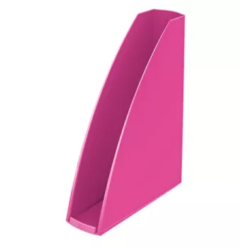 Leitz aikakauslehtikotelo WOW, pinkki, muovi, A4, 258 mm, 75 mm, 312 mm