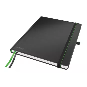 Leitz Notebook Complete iPad-kokoinen viivoitettu 96 g 80 arkkia, musta, kovakantinen