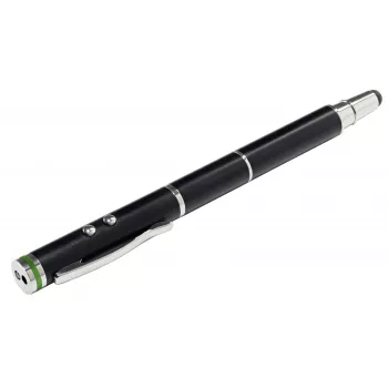 Leitz Stylus pens 4 in one Complete kosketusnäyttölaitteille, universaali, merkkisopivuus, musta, iPad, messinki, silikoni, LR41