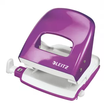 Leitz NeXXt WOW 5008 rei'itin metalli 2-reikäinen / 30 arkkia, 30 arkkia, violetti, metalli, 8 cm, 5,5 mm, A5