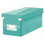 Leitz Click & Store WOW CD-säilytyslaatikko, turkoosi, kartonki, 143 mm, 352 mm, 136 mm, 440 g