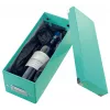 Leitz Click & Store WOW CD-säilytyslaatikko, turkoosi, kartonki, 143 mm, 352 mm, 136 mm, 440 g