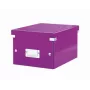 Leitz Click & Store WOW pieni säilytyslaatikko, violetti, kartonki, 540 g