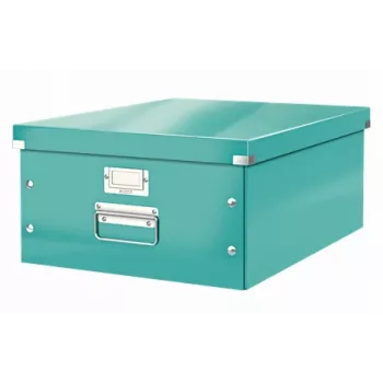 Leitz Click & Store WOW suuri säilytyslaatikko, turkoosi, kartonki, 29,6 L, 1,28 kg, 1 kpl
