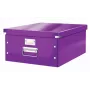 Leitz Click & Store WOW suuri säilytyslaatikko, violetti, kartonki, 1,28 kg