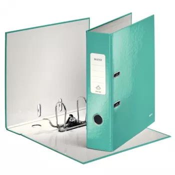 Leitz vipukansio 180° WOW POB/laminoitu A4/80mm, A4, kartonki, turkoosi, 600 arkkia, 80 g/m², 8 cm