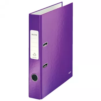 Leitz vipukansio 180° WOW POB/laminoitu A4/50mm, A4, kartonki, violetti, 350 arkkia, 80 g/m², 5 cm