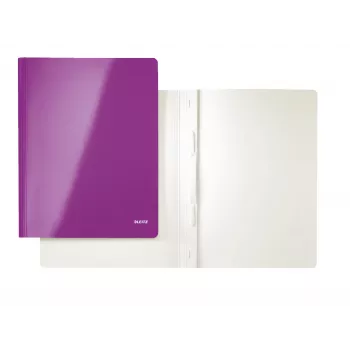 Leitz flach File kartonki/pahvi WOW A4, A4, kartonki, violetti, 250 arkkia, 240 mm, 3 mm