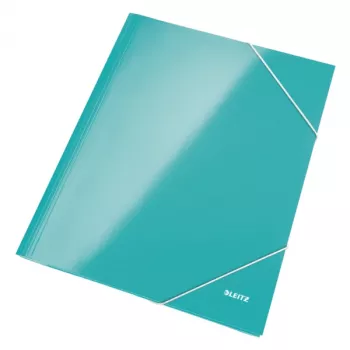 Leitz 3-klaffinen kansio WOW kartonki/POB A4, A4, polypropeeni (PP), vihreä, 250 arkkia, 80 g/m², paperi