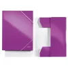 Leitz 3-klaffinen kansio WOW kartonki/POB A4, A4, polypropeeni (PP), violetti, 250 arkkia, 80 g/m², paperi
