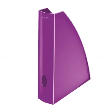 Leitz WOW aikakauslehtikotelo, violetti, muovi, A4, 290 g