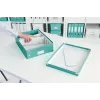 Leitz Click & Store WOW keskikokoinen järjestelylaatikko, sininen, kartonki, 880 g