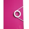 Leitz Active PP WOW -vipukansio A4/80 mm, A4, polyfoam, roosa, 500 arkkia, 80 g/m², 8,2 cm