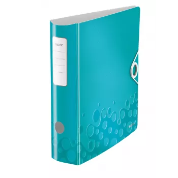 Leitz Active PP WOW -vipukansio A4/80 mm, A4, polyfoam, turkoosi, 500 arkkia, 80 g/m², 8,2 cm