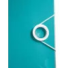 Leitz Active PP WOW -vipukansio A4/80 mm, A4, polyfoam, turkoosi, 500 arkkia, 80 g/m², 8,2 cm
