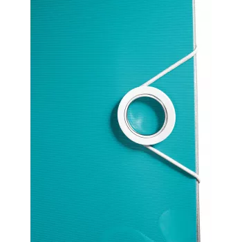 Leitz Active PP WOW -vipukansio A4/80 mm, A4, polyfoam, turkoosi, 500 arkkia, 80 g/m², 8,2 cm