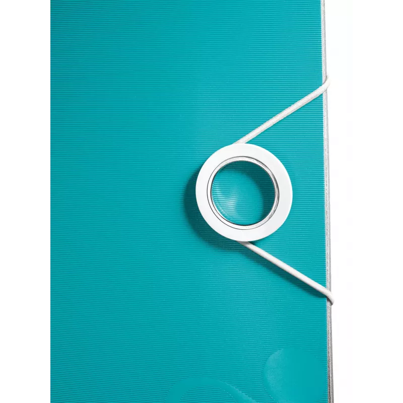 Leitz Active PP WOW -vipukansio A4/80 mm, A4, polyfoam, turkoosi, 500 arkkia, 80 g/m², 8,2 cm