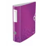 Leitz Active PP WOW -vipukansio A4/80 mm, A4, polyfoam, violetti, 500 arkkia, 80 g/m², 8,2 cm