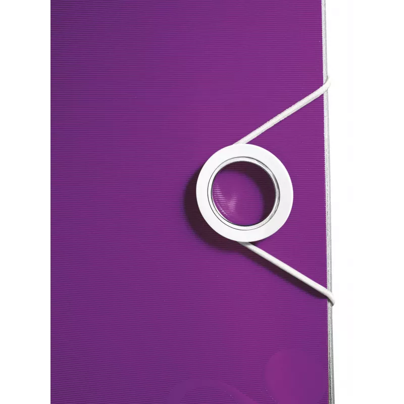 Leitz Active PP WOW -vipukansio A4/80 mm, A4, polyfoam, violetti, 500 arkkia, 80 g/m², 8,2 cm