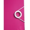 Leitz Active PP WOW -kansio A4/65 mm, A4, polyfoam, roosa, 350 arkkia, 80 g/m², 6,5 cm