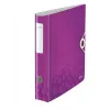 Leitz Active PP WOW -vipukansio A4/65 mm, A4, polyfoam, violetti, 350 arkkia, 80 g/m², 6,5 cm